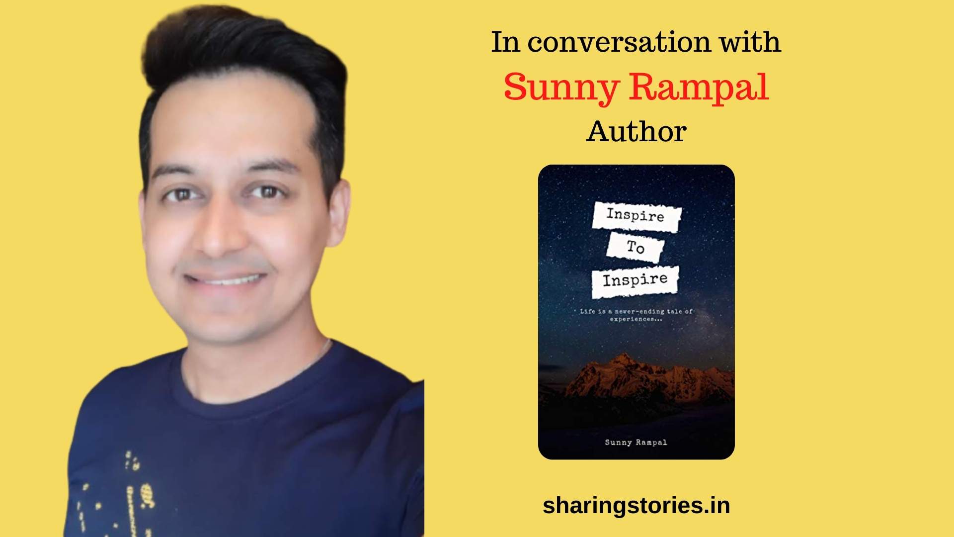 Author Sunny Rampal